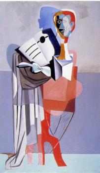 Salvador Dali : Cubist Figure(Homage to Erik Satie)